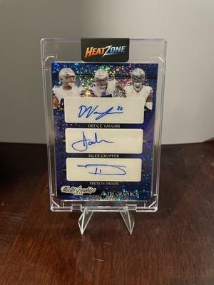 2023 Leaf Eclectic - Multigraphics Tri-Graphics Deuce Vaughn, Jalen Cropper,...