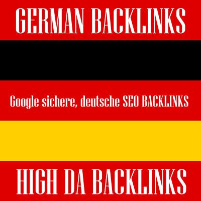 22 German Backlinks - Search Engine Optimization High Pr Backlinks