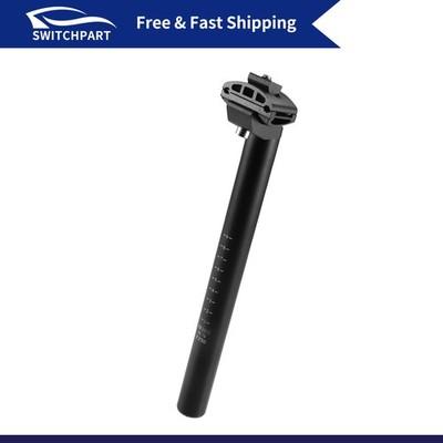 27.2x300 mm Bike Seat Post Aluminum Alloy Bicycle Bike Seat Tube Mount Black