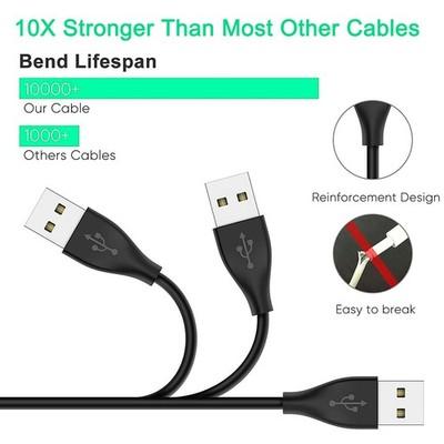 2Pcs USB Magnetic Charging Cable Charger For Fitbit Luxe / Charge 5/ Charge 6