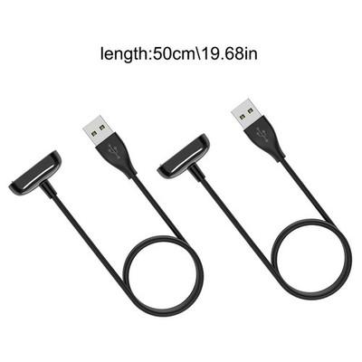 2Pcs USB Magnetic Charging Cable Charger For Fitbit Luxe / Charge 5/ Charge 6