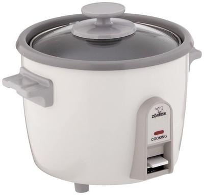 3 Cup Rice Cooker/Steamer White - Durable Nonstick Inner Pan for Easy Cooking