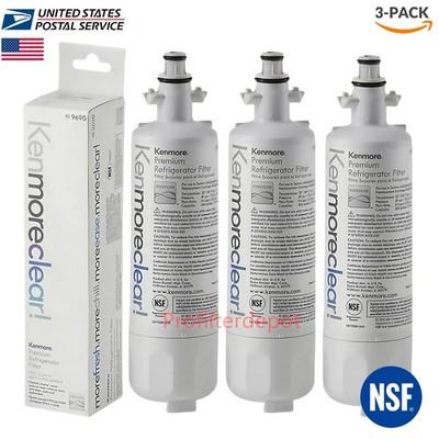 3 Pack Kenmore 9690 469690 Refrigerator Water Filter Fit LG LT700P