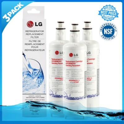 3 Pack L-G LT700P ADQ36006101 Fit kenmore 9690 Refrigerator Water filter
