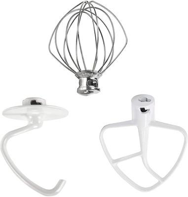3 Pack Mixer Attachments for Kitchen Aid 4.5-5 Quart Tilt-Head Stand Mixers