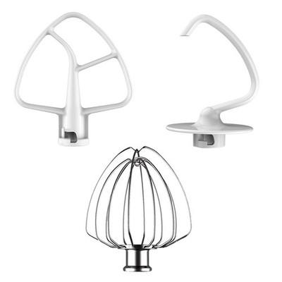 3 Pack Mixer Attachments Set for KitchenAid 4.5-5 Quart Tilt-Head Stand Mixer...