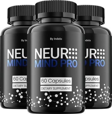 (3 Pack) Neuro Mind Pro Capsules – NeuroMind Pro Natural Blend Memory Focus