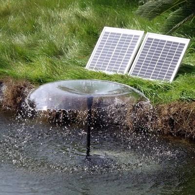 396 GPH Solar Pump and Panel Kit with Battery and Light by Sunnydaze