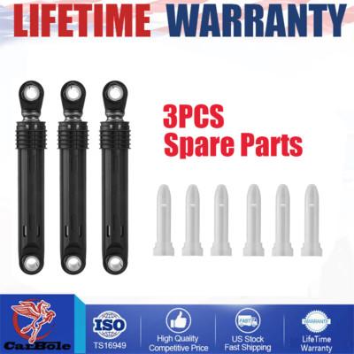 3PCs Washer Shock Absorber Replacement Part Kit For LG For Kenmore Black New