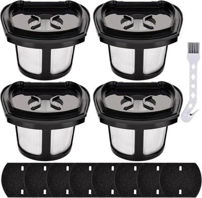 4 Pack 2390A Filter Replacement for Bissell Pet Hair Eraser Filter Hand Model