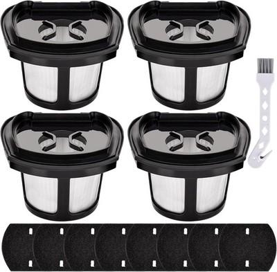 4 Pack 2390A Filter Replacement for Bissell Pet Hair Eraser Filter Hand Model...
