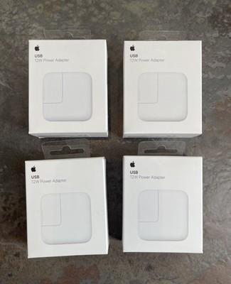 4-Pack NEW OEM Apple 12W USB Power Adapter MGN03AM/A Model 1267 for iPhone iPad