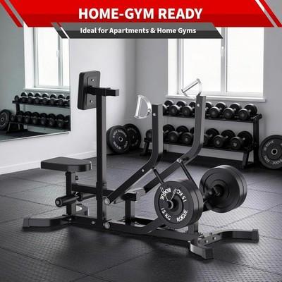 400LB Plate Loaded Seated Row Machine Independent Arms Back Exercise Workout