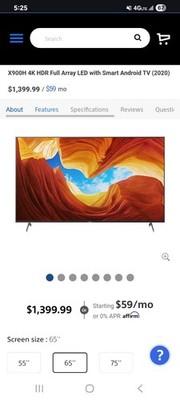 42% OFF 🤯 Was $1399 NOW $799! Snag the Sony X900H 4K Full Array LED for $799!