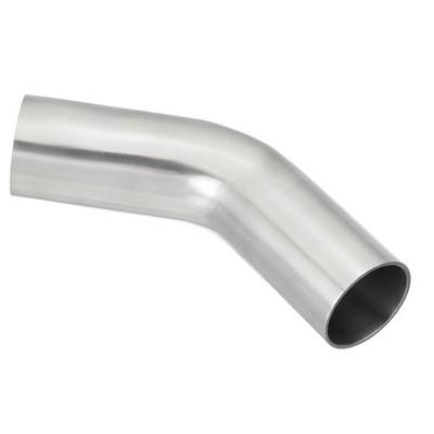 45 Degree Bend Elbow 1.25" OD Steel Exhaust Pipe Intercooler Connector