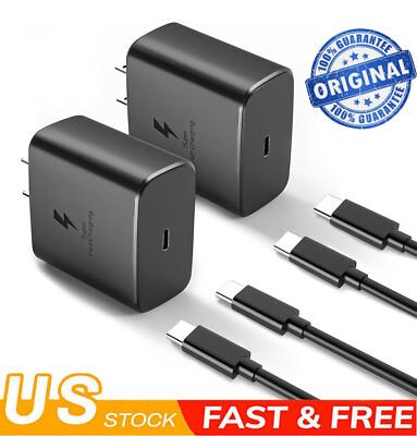 45W Super Fast Charging Type C Wall Charger For Samsung Galaxy A17 A16 A26 A36