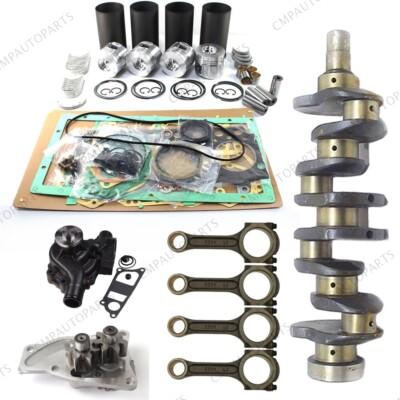 4D95 B3.3 Engine Rebuild Kit Crankshaft Rods Water Oil Pump For Cummins Komatsu