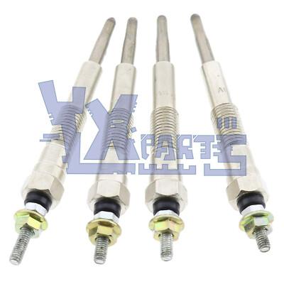 4Pcs Glow Plugs 19850-67030 for Toyota 1KZ-TE HILUX HIACE LC PRADO 3.0 LTR 96-12
