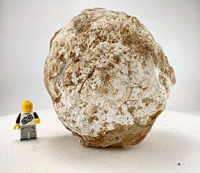 5.25" Unopened Kentucky Geode Nodule 3.9LB Natural Chalcedony Crystal Quartz