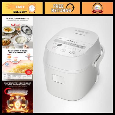 5.5-Cup Rice Cooker, Fuzzy Logic Technology, 15-in-1 Functions, Digital Display,