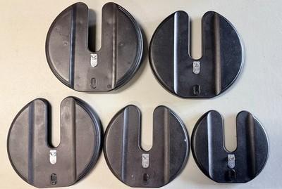 5 USED Bowflex SelectTech 552 Dumbbells Replacement Weight Plates SERIES 2 ONLY