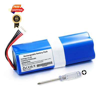5200mAh Replacement Battery for Ecovacs Deebot Ozmo 950 DX9G, X1 Blue