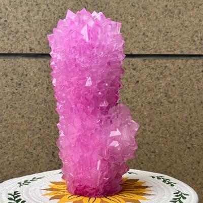 6.8 lb Sharp Point Alum Crystal Cluster Tower Mineral Specimen Decor