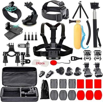 60-in-1 Camera Accessories Kit for GoPro and Action Cameras