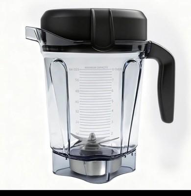 64oz Low-Profile Blender Pitcher Container, BPA-Free Replacement Jar for Vitamix