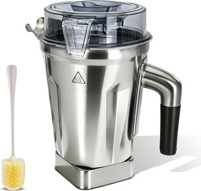 64Oz Stainless Steel Container for Vitamix Blenders Jar Replacement Pitcher Comp