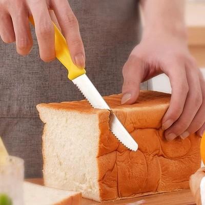 6PCS Stainless Steel Serrated Steak Knife Set Sharp Kitchen Dining Restaurant Cu