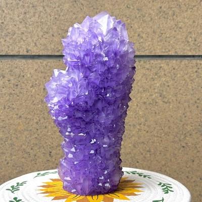7 lb Alum Crystal Cluster Tower Point Mineral Specimen Decor Collectible