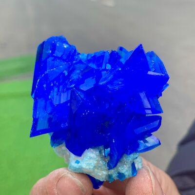 73G Newly discovered Blue Potassium alum Crystal cluster Stunning Crystal