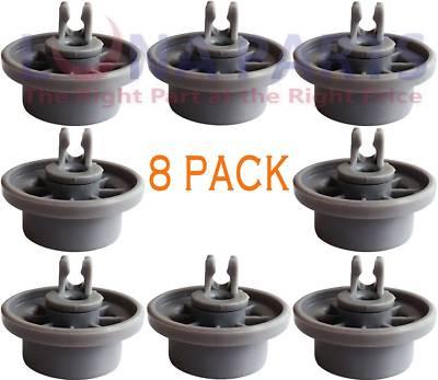 (8 Pack) 165314 Bosch Dishwasher Lower Rack Roller AP2802428 PS8697067, 00165314