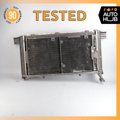 90-91 Mercedes R129 300SL Engine Cooling Radiator AC Air A/C Condenser OEM