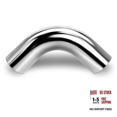 90 Degree Mandrel Exhaust Bend Elbow, OD 4" (102mm), Aluminized Alloy 4 Inch