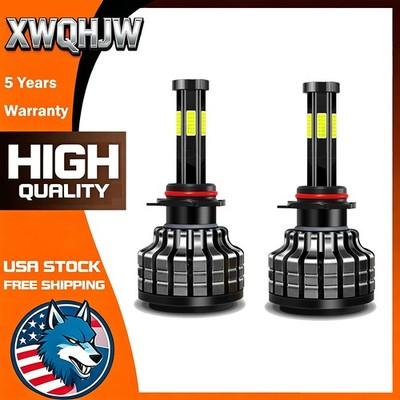 9006 LED Headlight Bulbs Conversion Kit Low Beam 6000K 5000LM White 2Pcs