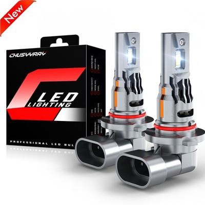 9006 LED Headlight Bulbs Conversion Kit Low Beam 6000K 5000LM White 2Pcs