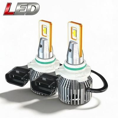 9006 LED Headlight Bulbs Conversion Kit Low Beam 6000K 5000LM White 2Pcs
