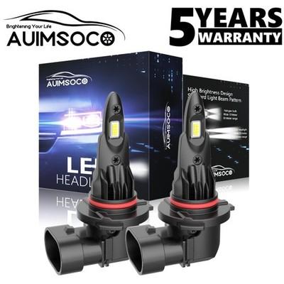 9012 LED Headlight Bulb Kit High Low Beam 6600000LM Super Bright 6500K White