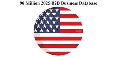 98 Million 2025 USA B2B Business Email Database Sales Leads list Marketing