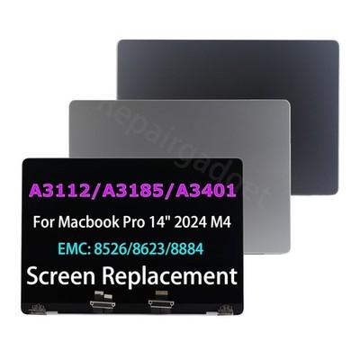 A+ LCD Screen Display Assembly for MacBook Pro A3112 A3185 A3401 M4 A3434 2025