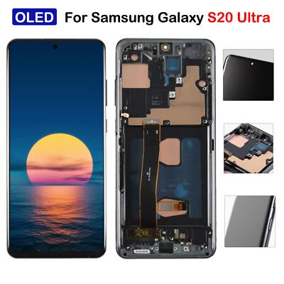 A+ OLED For Samsung Galaxy S20 Ultra 4G/5G G988U LCD Display Screen Replacement
