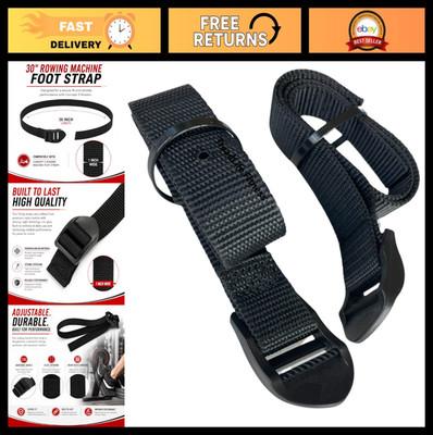 Adjustable Rowing Machine Foot Straps for Concept 2 Rower | 1 or 2 Pack