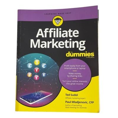 Affiliate Marketing For Dummies Ted Sudol Paul Mladjenovic Paperback Book SEO
