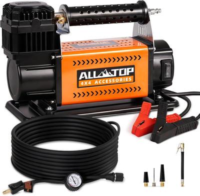Air Compressor Kit, 12V Portable Inflator 7.06CFM, Offroad Air Compressor for Tr