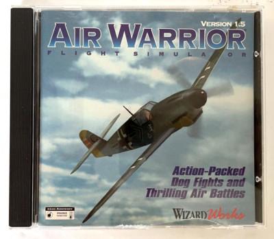 Air Warrior Flight Simulator CD ROM Version 1.5 Wizard Works