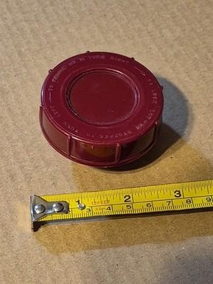 Aladdin Replacement Dark Red Thermos Stopper #31 Lox-on Part Only