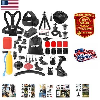 All-in-One Action Camera Accessories Kit for GoPro & More - Waterproof Gear