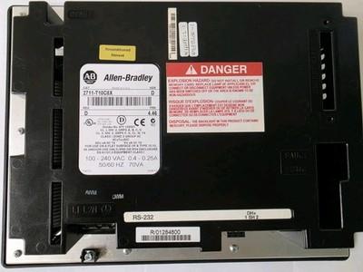 Allen Bradley 2711-T10C8X Panelview 1000 Ser D FRN 4.46 REV D